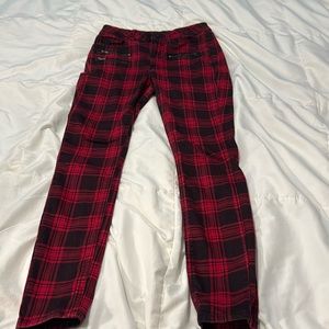 Plaid pants